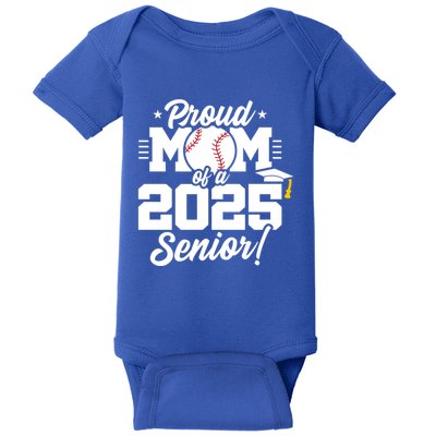 Class Of 2025 Senior Year Baseball Mom Senior 2025 Gift Baby Bodysuit