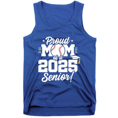 Class Of 2025 Senior Year Baseball Mom Senior 2025 Gift Tank Top