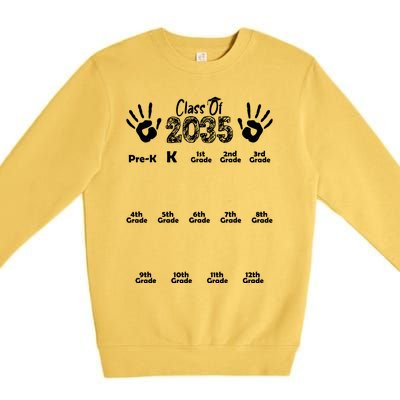 Class Of 2035 Grow With Me Premium Crewneck Sweatshirt