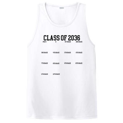 Class Of 2036 Grow With Me Handprint Graduation PosiCharge Competitor Tank