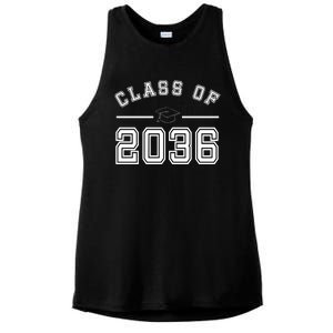 Class Of 2036 Graduation Ladies PosiCharge Tri-Blend Wicking Tank