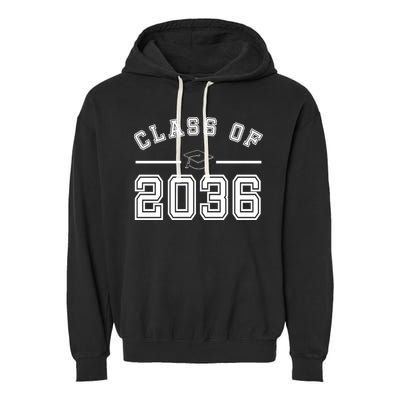 Class Of 2036 Graduation Garment-Dyed Fleece Hoodie
