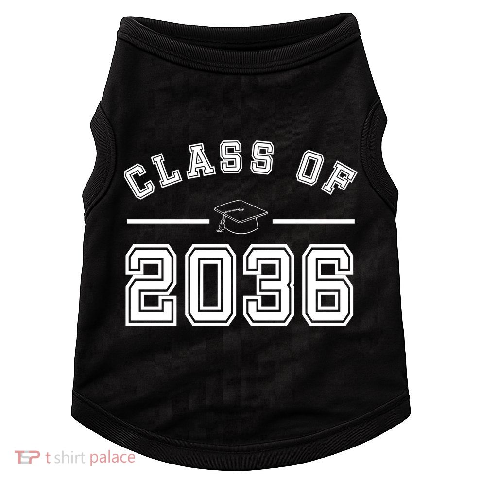 Class Of 2036 Graduation Doggie Tank