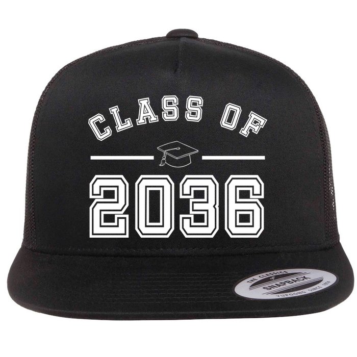 Class Of 2036 Graduation Flatbill Hat