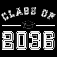 Class Of 2036 Graduation Flatbill Hat