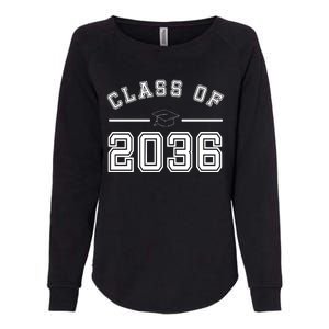 Class Of 2036 Graduation Womens California Wash Sweatshirt