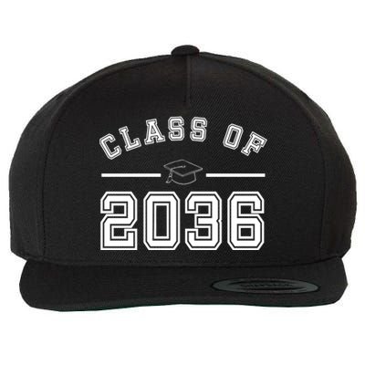 Class Of 2036 Graduation Wool Snapback Cap