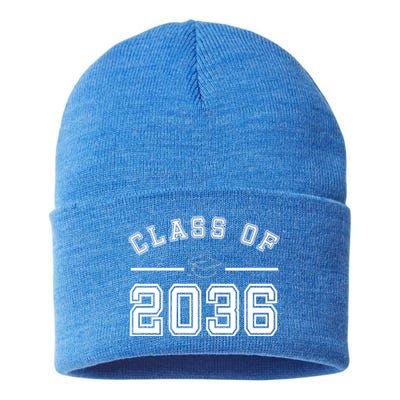 Class Of 2036 Graduation Sustainable Knit Beanie