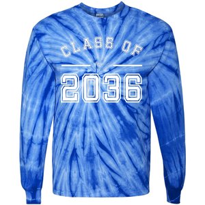 Class Of 2036 Graduation Tie-Dye Long Sleeve Shirt