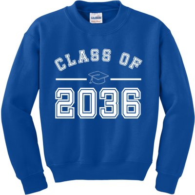 Class Of 2036 Graduation Kids Sweatshirt