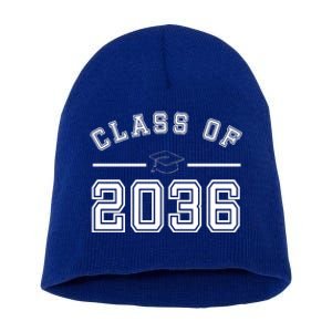 Class Of 2036 Graduation Short Acrylic Beanie