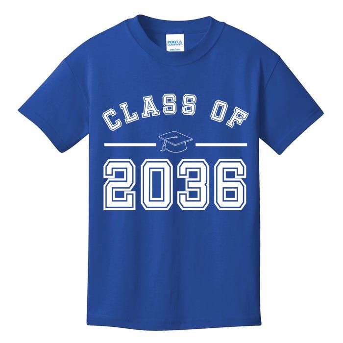 Class Of 2036 Graduation Kids T-Shirt