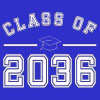 Class Of 2036 Graduation Kids T-Shirt