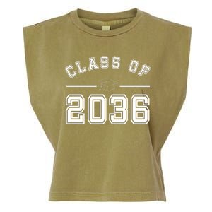 Class Of 2036 Graduation Garment-Dyed Women's Muscle Tee