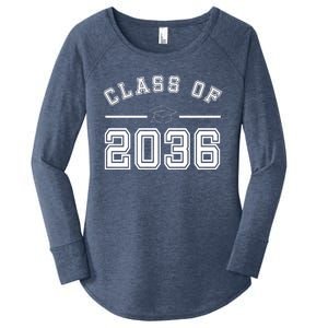 Class Of 2036 Graduation Women's Perfect Tri Tunic Long Sleeve Shirt