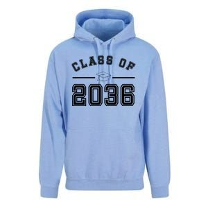 Class Of 2036 Graduation Unisex Surf Hoodie