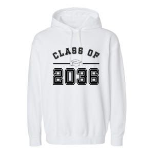 Class Of 2036 Graduation Garment-Dyed Fleece Hoodie