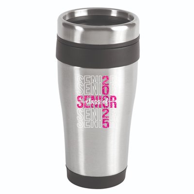Class Of 2025 Graduate College High School Senior 2025 Gift 16oz Travel Tumbler