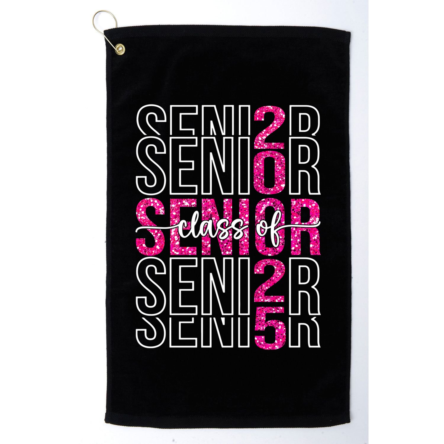 Class Of 2025 Graduate College High School Senior 2025 Gift Golf Towel