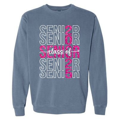 Class Of 2025 Graduate College High School Senior 2025 Gift Garment-Dyed Sweatshirt