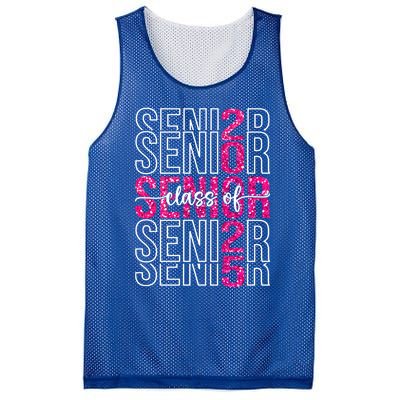 Class Of 2025 Graduate College High School Senior 2025 Gift Mesh Reversible Basketball Jersey Tank