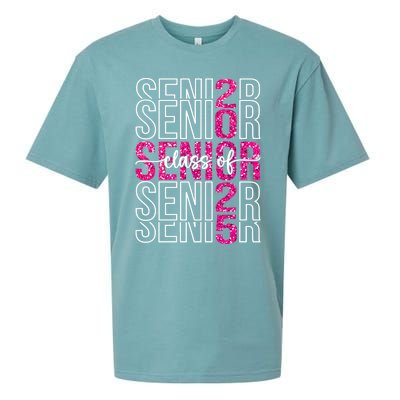 Class Of 2025 Graduate College High School Senior 2025 Gift Sueded Cloud Jersey T-Shirt