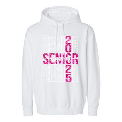 Class Of 2025 Graduate College High School Senior 2025 Gift Garment-Dyed Fleece Hoodie