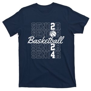 Class Of 2024 Senior Basketball T-Shirt