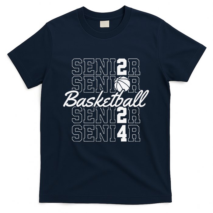 Class Of 2024 Senior Basketball T-Shirt