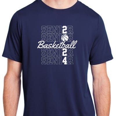 Class Of 2024 Senior Basketball Adult ChromaSoft Performance T-Shirt