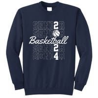 Class Of 2024 Senior Basketball Tall Sweatshirt