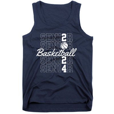 Class Of 2024 Senior Basketball Tank Top