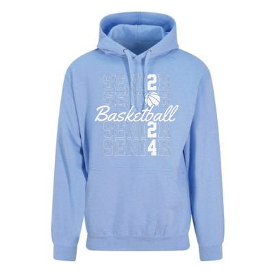 Class Of 2024 Senior Basketball Unisex Surf Hoodie