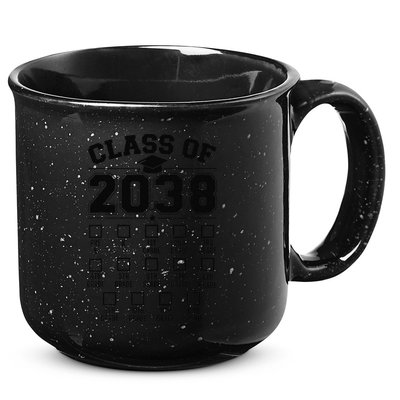 Class Of 2038 Grow With Me Checklist Prek To 12th Grade Gift 15oz Campfire Ceramic Mug