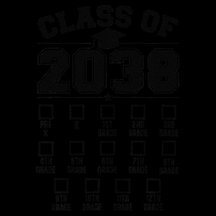 Class Of 2038 Grow With Me Checklist Prek To 12th Grade Gift Drawstring Bag