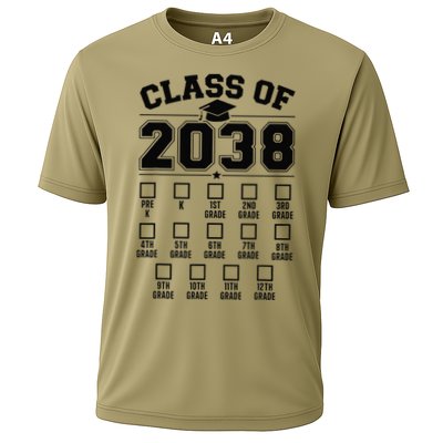 Class Of 2038 Grow With Me Checklist Prek To 12th Grade Gift Performance Shirt