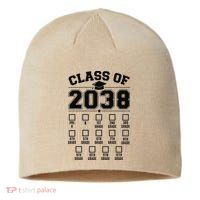 Class Of 2038 Grow With Me Checklist Prek To 12th Grade Gift Sustainable Beanie