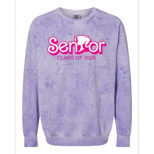 Class Of 2025 Senior Gifts Funny Seniors 2025 Colorblast Crewneck Sweatshirt