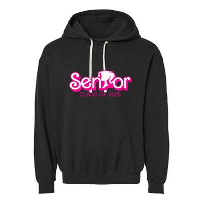 Class Of 2025 Senior Gifts Funny Seniors 2025 Garment-Dyed Fleece Hoodie