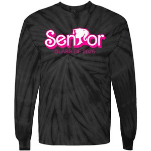 Class Of 2025 Senior Gifts Funny Seniors 2025 Tie-Dye Long Sleeve Shirt