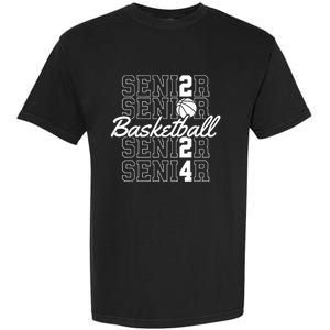 Class Of 2024 Senior Basketball Garment-Dyed Heavyweight T-Shirt