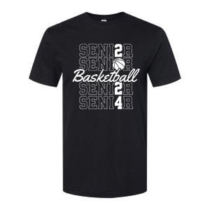 Class Of 2024 Senior Basketball Softstyle CVC T-Shirt