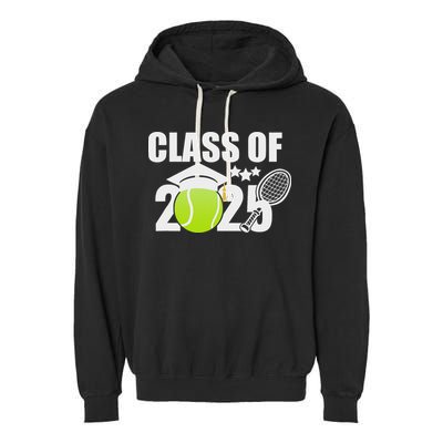 Class Of 2025 Graduation Senior Tennis Player Gifts Garment-Dyed Fleece Hoodie