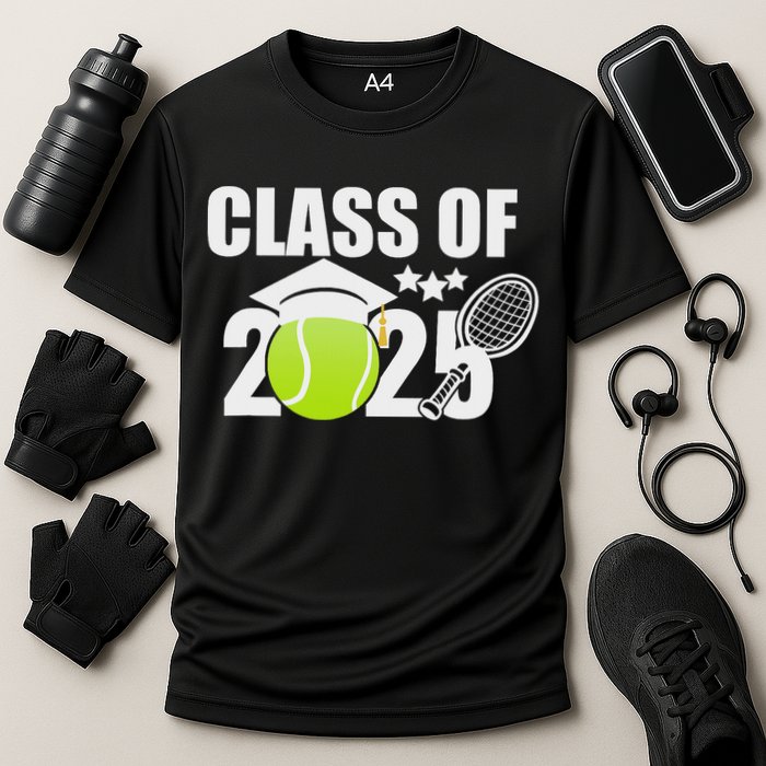 Class Of 2025 Graduation Senior Tennis Player Gifts Cooling Performance Crew T-Shirt