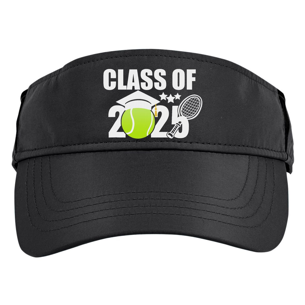 Class Of 2025 Graduation Senior Tennis Player Gifts Adult Drive Performance Visor