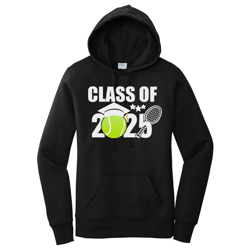 Class Of 2025 Graduation Senior Tennis Player Gifts Women's Pullover Hoodie