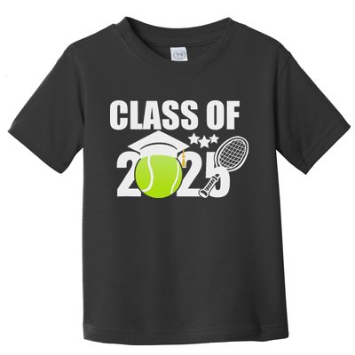 Class Of 2025 Graduation Senior Tennis Player Gifts Toddler T-Shirt