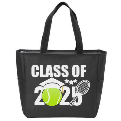 Class Of 2025 Graduation Senior Tennis Player Gifts Zip Tote Bag