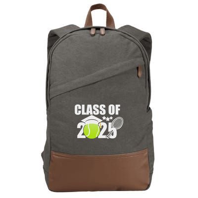 Class Of 2025 Graduation Senior Tennis Player Gifts Cotton Canvas Backpack