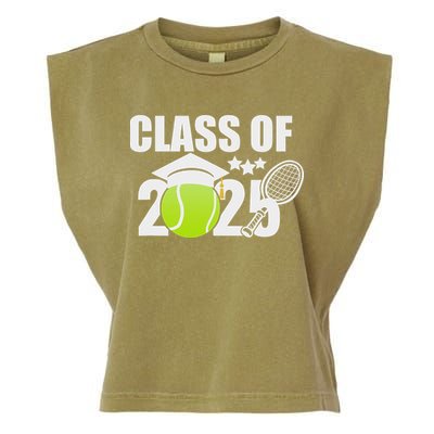 Class Of 2025 Graduation Senior Tennis Player Gifts Garment-Dyed Women's Muscle Tee